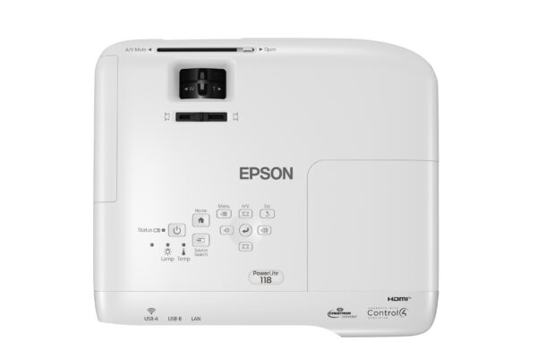 Proyector Epson PowerLite 118 3LCD XGA con Dial HDMI - Imagen 3