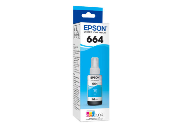Botella Epson Cian T-664
