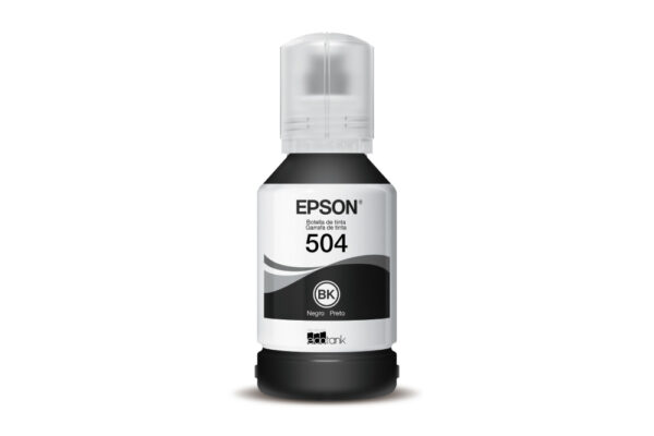 Botella de tinta Epson T504 Negro - Imagen 2