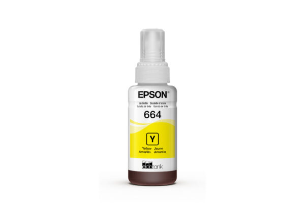Botella Epson Amarilla T-664 - Imagen 2