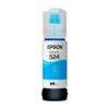 Botella de tinta Epson T524 Cian Pigmentada