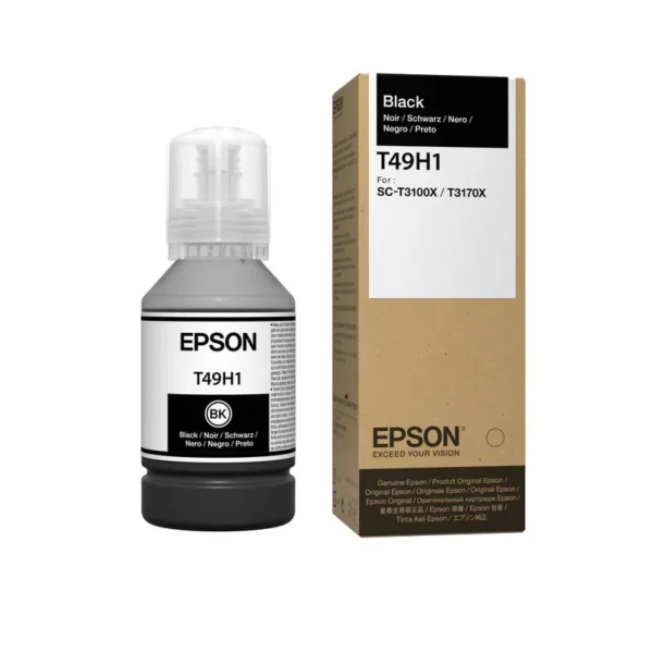Botella de tinta Epson Ultrachrome XD2 T49H100 Negro