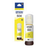 Botella de tinta Epson T504 Amarilla