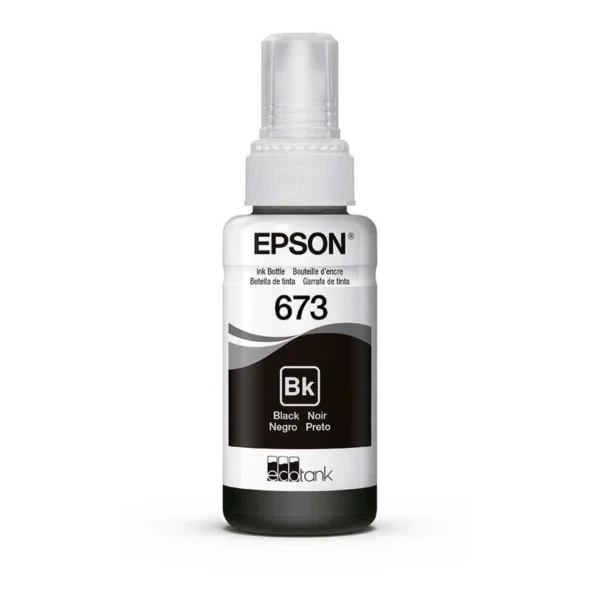 Botella de tinta Epson T673120 Negro