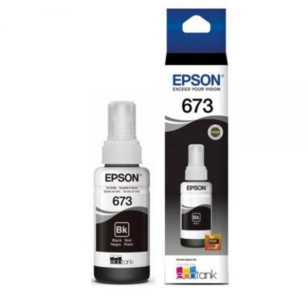 Botella de tinta Epson T673120 Negro - Imagen 2