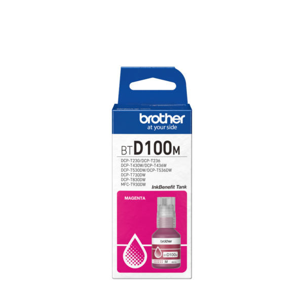 Tinta Brother BTD100M Magenta - Imagen 2