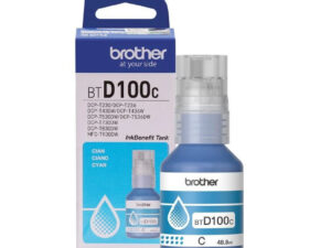 Tinta Brother BTD100C Cian