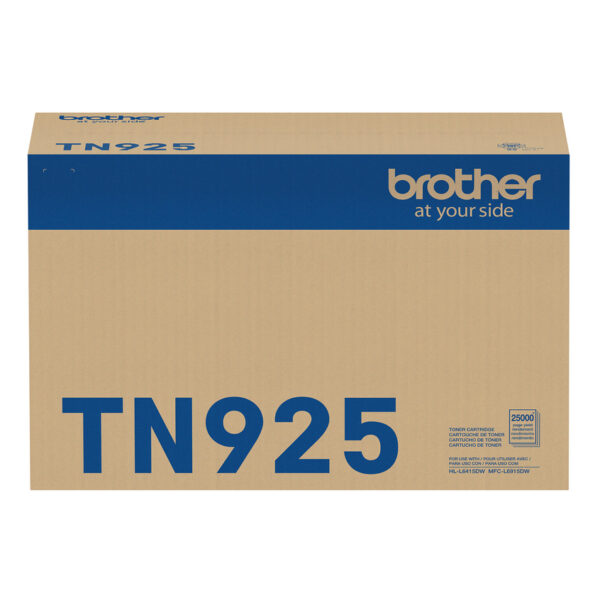 Tóner Brother TN-925 Negro – Máximo Rendimiento (25.000 páginas) - Imagen 2