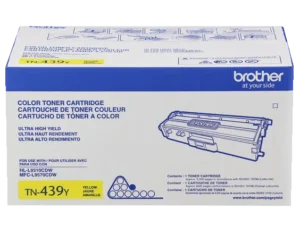 Tóner Brother TN-439Y Amarillo – Ultra Alto Rendimiento (Original)