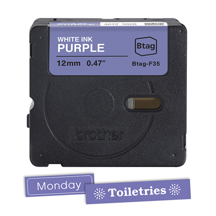 Cinta Brother Btag- Fondo Morado - Imagen 2