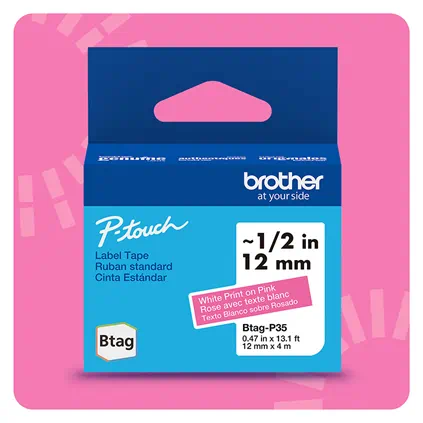 Cinta Brother Btag- Fondo Rosado